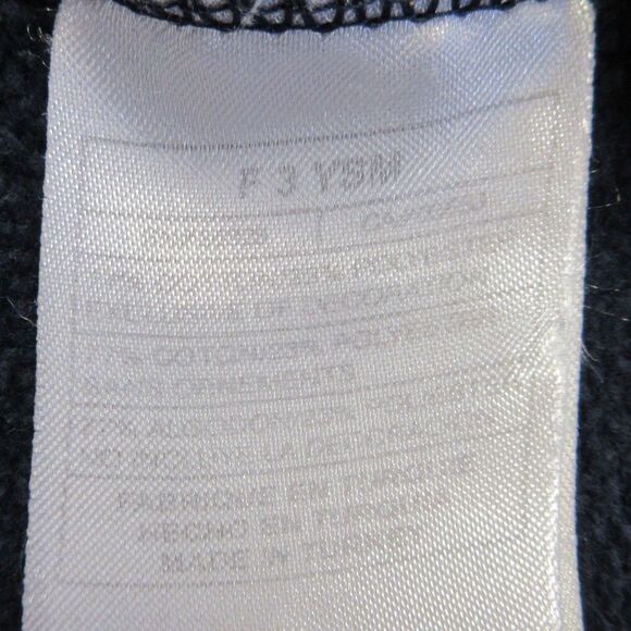 NIKE Navy Blue Spellout VINTAGE Sweatshirt Sz M Grey Silver Tag Crewneck 90s Y2K - Picture 8 of 14